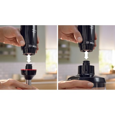 Bosch Serie 4 ErgoMaster MSM4B621 Hand Blender - Powerful, Versatile, and Stylish Black Design